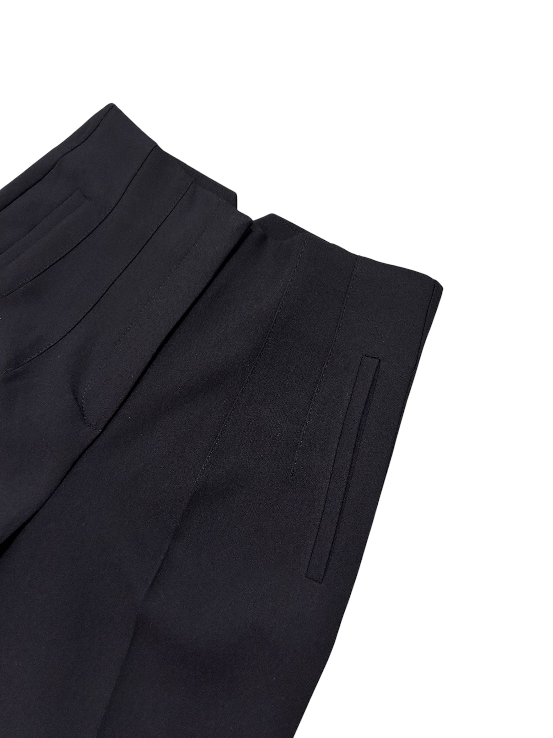 ZARA-Trendy black pant cut