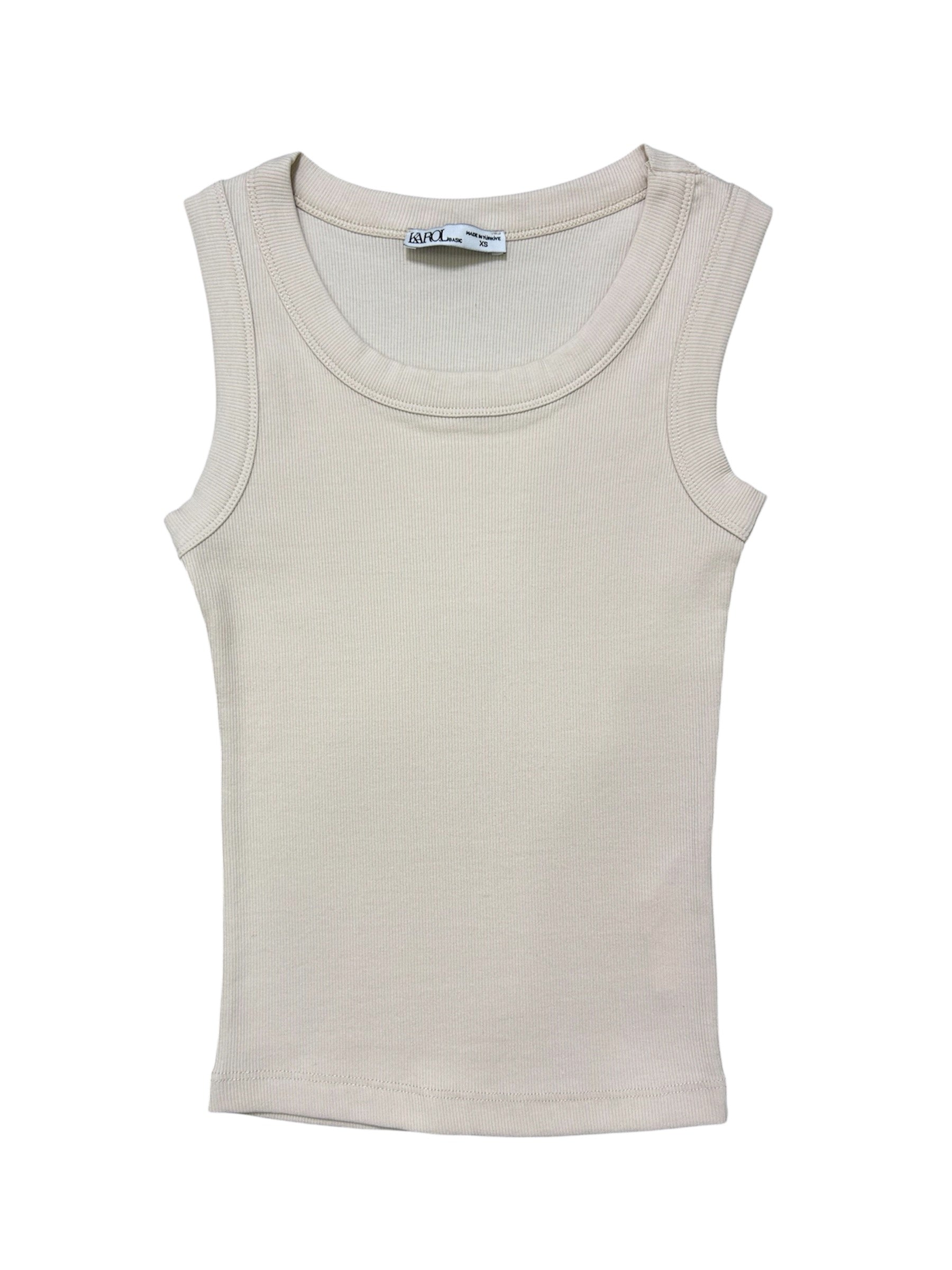 Fitted tank top