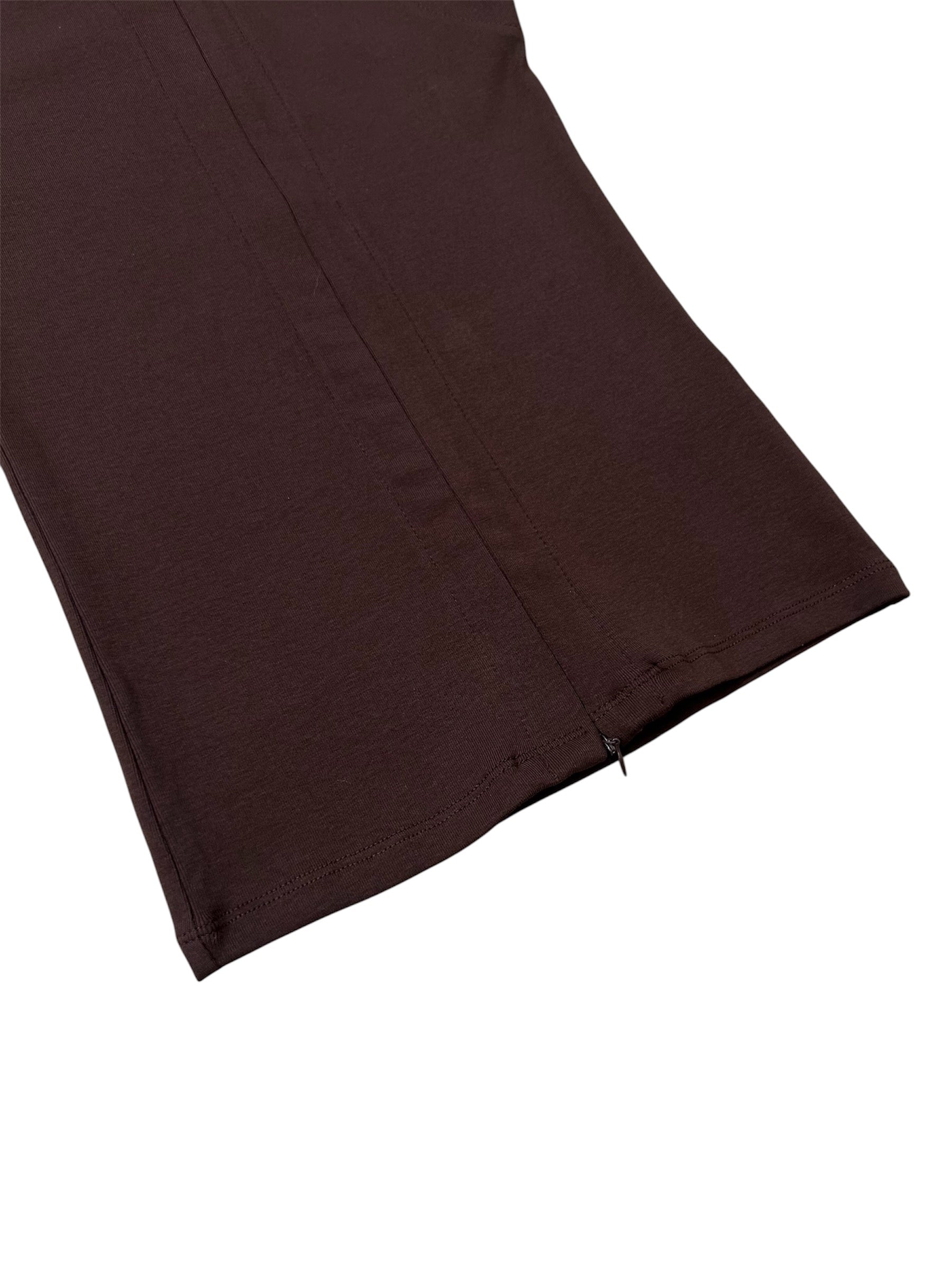 Sleeveless zip top